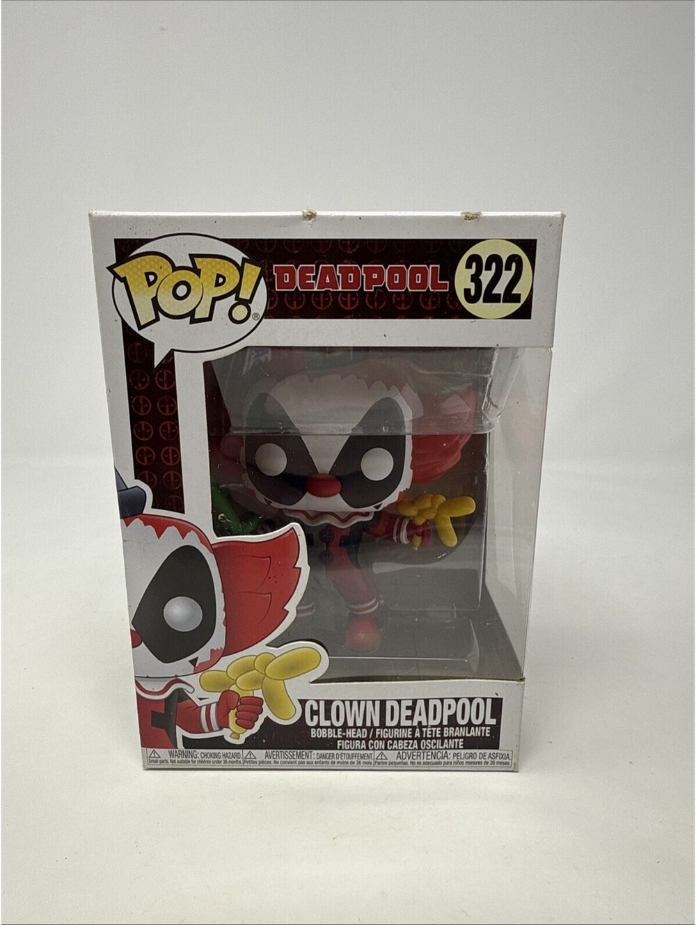 Funko Pop! Vinyl: Marvel - Deadpool - Clown Deadpool #322